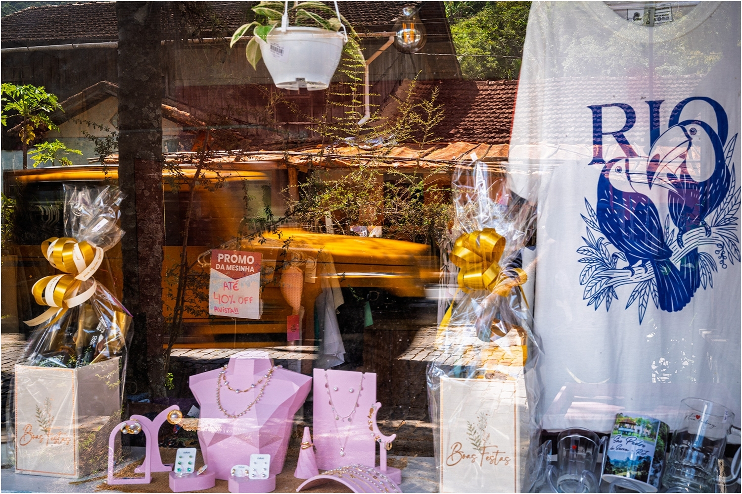 Yellow & Blue Reflection